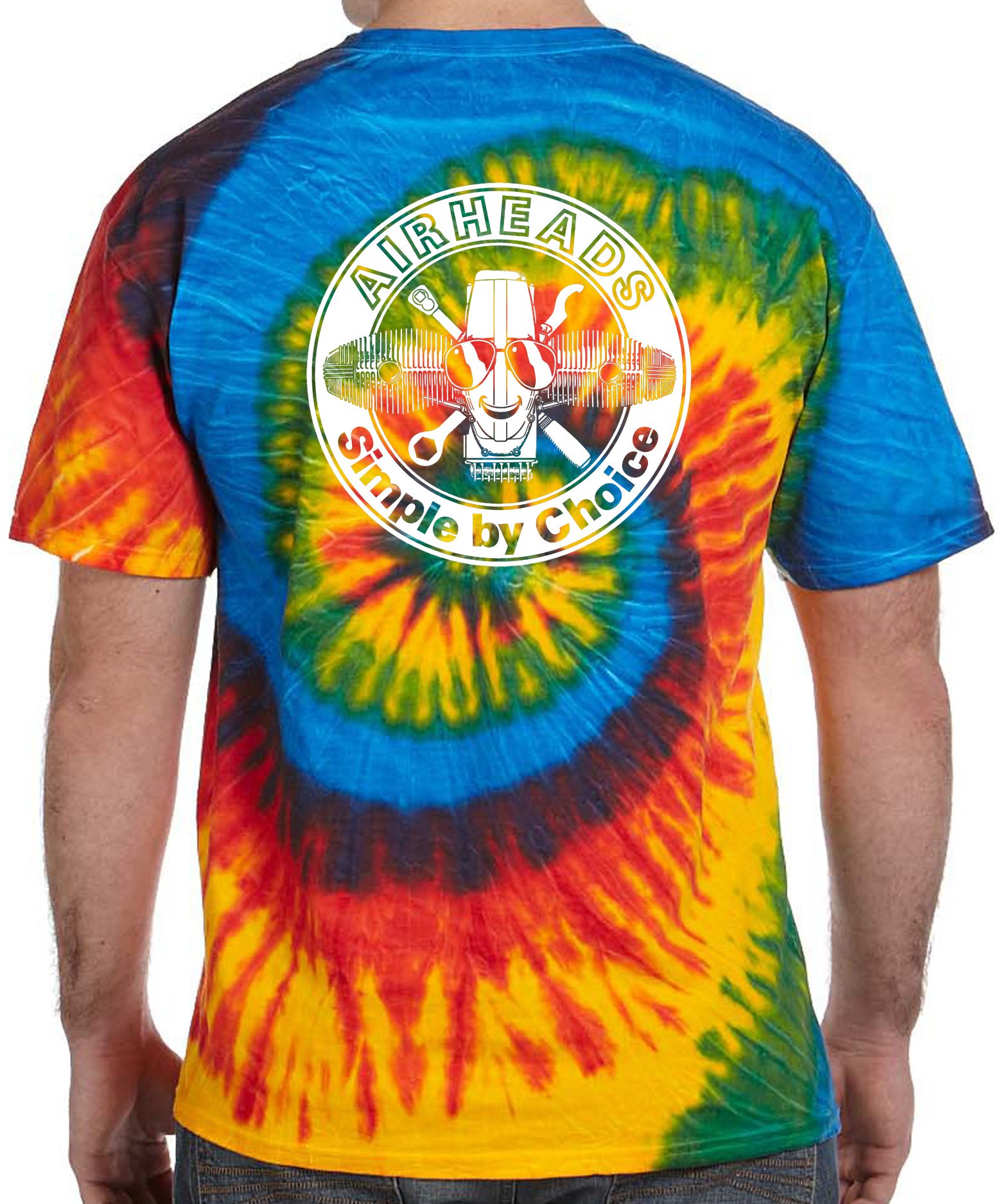 ABC Tie-Dyed T-Shirt – Airheads Beemer Club