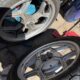 Set of BMW alloy wheels with Metzeler tires